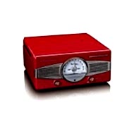 Lenco TT-27 RD Vintage Taşınabilir Radyo ve Plak Çalar