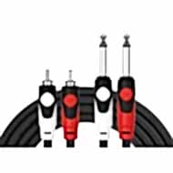 Kirlin Cable LGA-404 3M Dual Patch Cable 2x 1/4 ses kablosu
