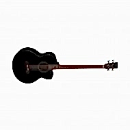 Cort Sjb5F-Bkw Akustik Bas Gitar Elektro Akustik Kılıflı