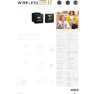 Rode Wireless GO II İki Kanal Kompakt Telsiz Mikrofon Sistemi + Kayıt