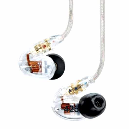 Shure SE425-CL-E Clear Ses İzolasyonlu Kulakiçi Kulaklık
