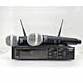 Doppler DM-222h Çiftli El Tipi Telsiz Mikrofon