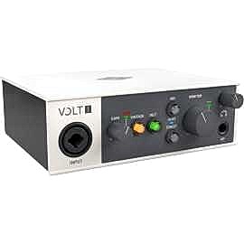 UNIVERSAL AUDIO Volt 1 Yeni nesil 24-bit / 192 kHz, 1-Giriş / 2-Çıkış, 610 MicPre Modellemeli, USB-C Ses Kartı