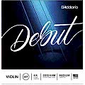 D'Addario, Violin Strings, Debut, 4/4 Medium -Set D310 4/4M Takım Keman Teli