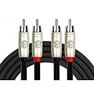 Kirlin AP-401PR-BK - 1 Metre RCA Ses Kablosu