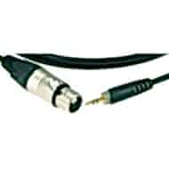 Klotz AU-MF0150 kabel XLR Dişi - mini Jack stereo