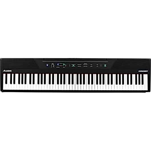 ALESIS CONCERT X / 88 Tuş Taşınabilir Siyah Dijital Piyano
