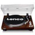 Lenco L-92 WA Retro Koyu Kahverengi USBli MP3e Kayıt Özellikli Audio Technica iğneli Plak Çalar