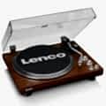 Lenco L-92 WA Retro Koyu Kahverengi USBli MP3e Kayıt Özellikli Audio Technica iğneli Plak Çalar