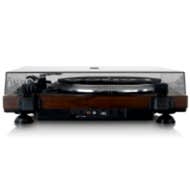 Lenco L-92 WA Retro Koyu Kahverengi USBli MP3e Kayıt Özellikli Audio Technica iğneli Plak Çalar