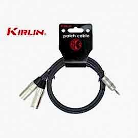 Kirlin Y-370PR, 1/8" Stereo - 2x XLR Male Y-Patch Kablo 6 metre